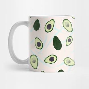 Avocado Pattern Mug